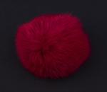 Pom pom fox 9-10cm with loop