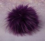 Pom-poms 16 cm coon with studs