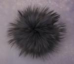 Pom-poms 16 cm coon with studs