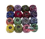 Rainbow yarn MIX 16 pcs