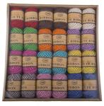 Jute twine colored MIX 24 pcs