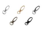 Metal Swivel Eye Snap Hook pulling loop 9mm