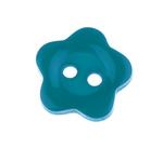 Button plastic 12 mm flower