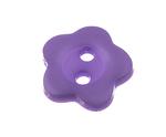 Button plastic 12 mm flower