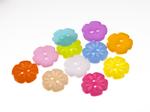 Button 16 mm flower