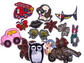 Iron-on patches MIX 15 pcs