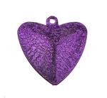 Bell 25 mm glitter heart