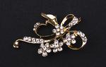 Flower brooch 45x30mm