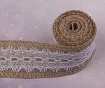 Decorative jute ribbon 50 mm/2m