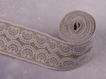 Decorative jute ribbon 50 mm/2m