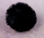 Pompon 8cm made of faux fur