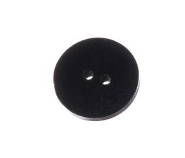 Button 20 mm wooden shiny