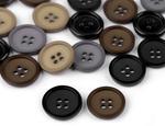 Button 20 mm suit plastic