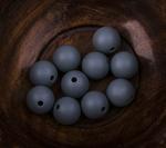 Silicone bead Ø12 mm/10 pcs