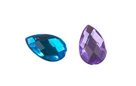 Stick-on stone teardrop 8x13mm