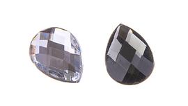 Stick-on stone teardrop 13x18mm