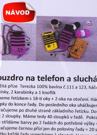 Instructions phone case and headphones