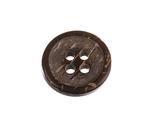 Coconut button 15 mm BROWN