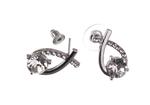 STIGA silver earrings 20x10mm