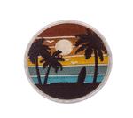 Patch beach with palm trees 70mm