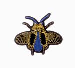Patch golden beetle 58x50mm