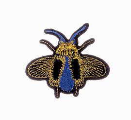 Patch golden beetle 58x50mm