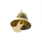 Metal bell gold 15 mm
