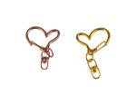 Carabiner heart 24x38mm