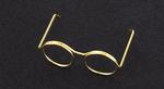 Glasses for dolls 35x25mm metal