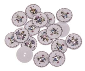 Flower button 20 mm