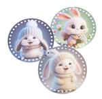 Bottom - lid plastic circle 15 cm/5 mm
