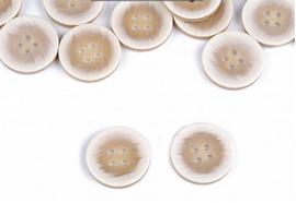 Hatched button 20 mm