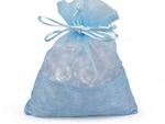 Jute imitation gift bag 13 x 18 cm