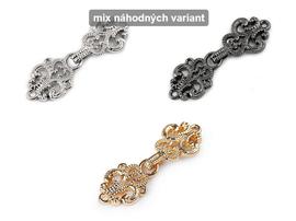 Decorative filigree clasp 15 x 45 mm