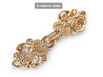 Decorative filigree clasp 15 x 45 mm