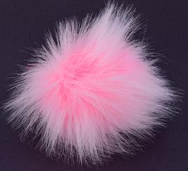 Fake 12 cm fur pom-poms