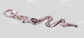 Keychain 35 mm snake