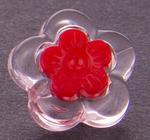 Button 15 mm flower