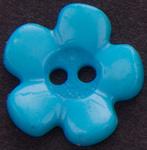 Button 15 mm flower