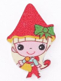 Button 32x20 mm elf