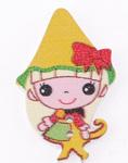 Button 32x20 mm elf