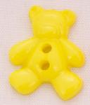 Button 16x19 mm teddy bear