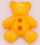 Button 16x19 mm teddy bear