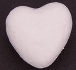 Polystyrene heart 28x28 mm
