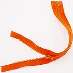 Plastic unzipping zipper 30 cm