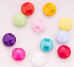 Button 9 mm colored beads