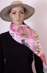 Scarf synthetic silk 800x800 mm