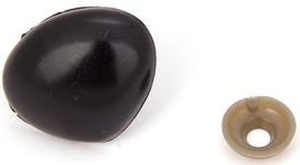 Little nose 29x24 mm black