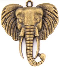 Pendant  50x50 mm elephant