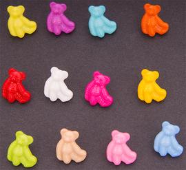 Button 14x18 mm teddy bear